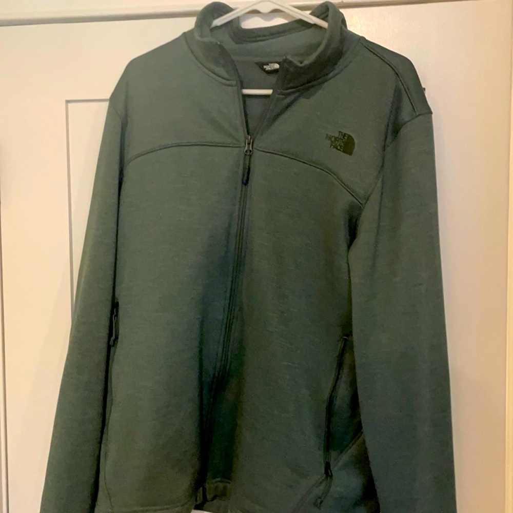Green North Face Jacket - Used